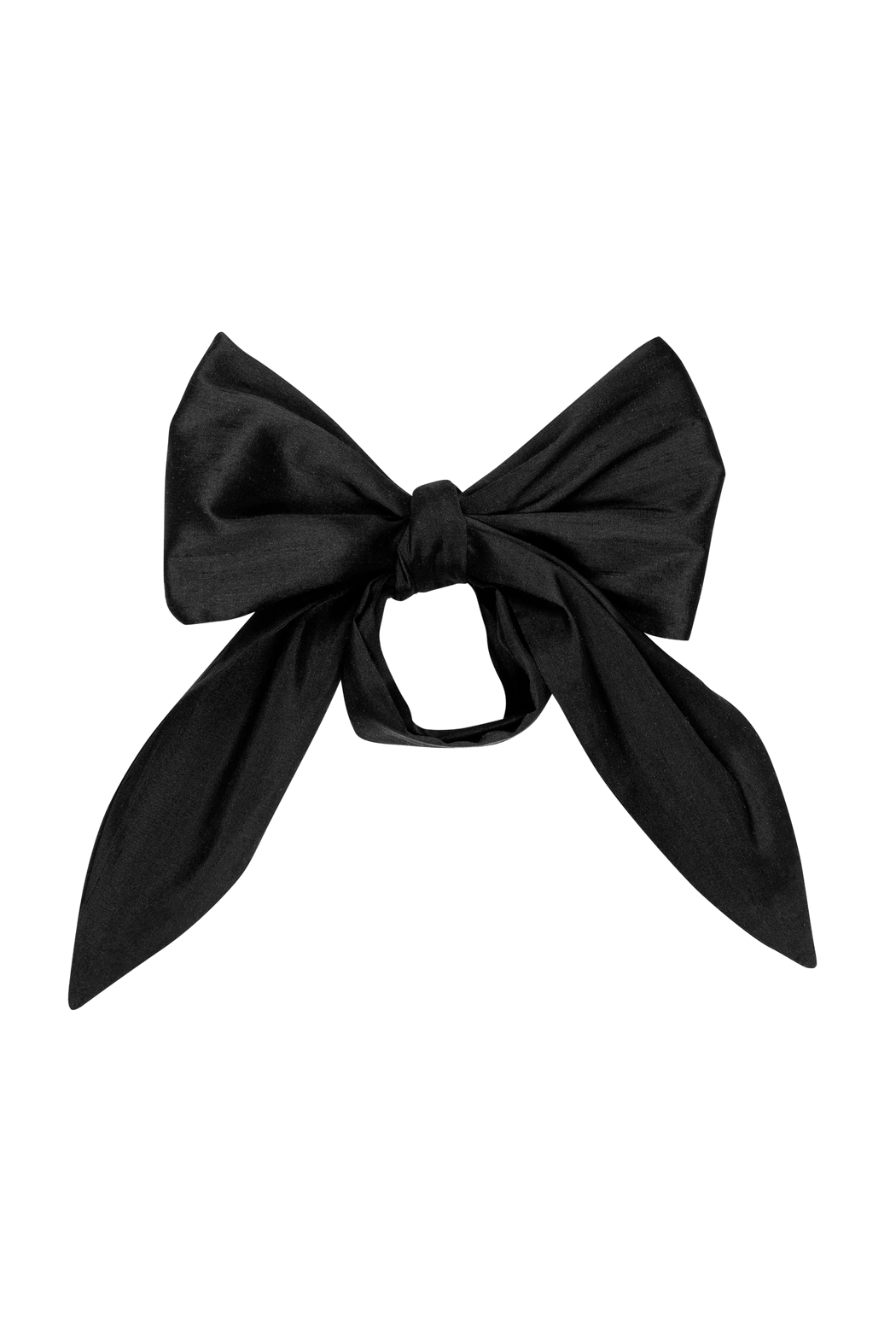 The Taffeta Bow | Jet