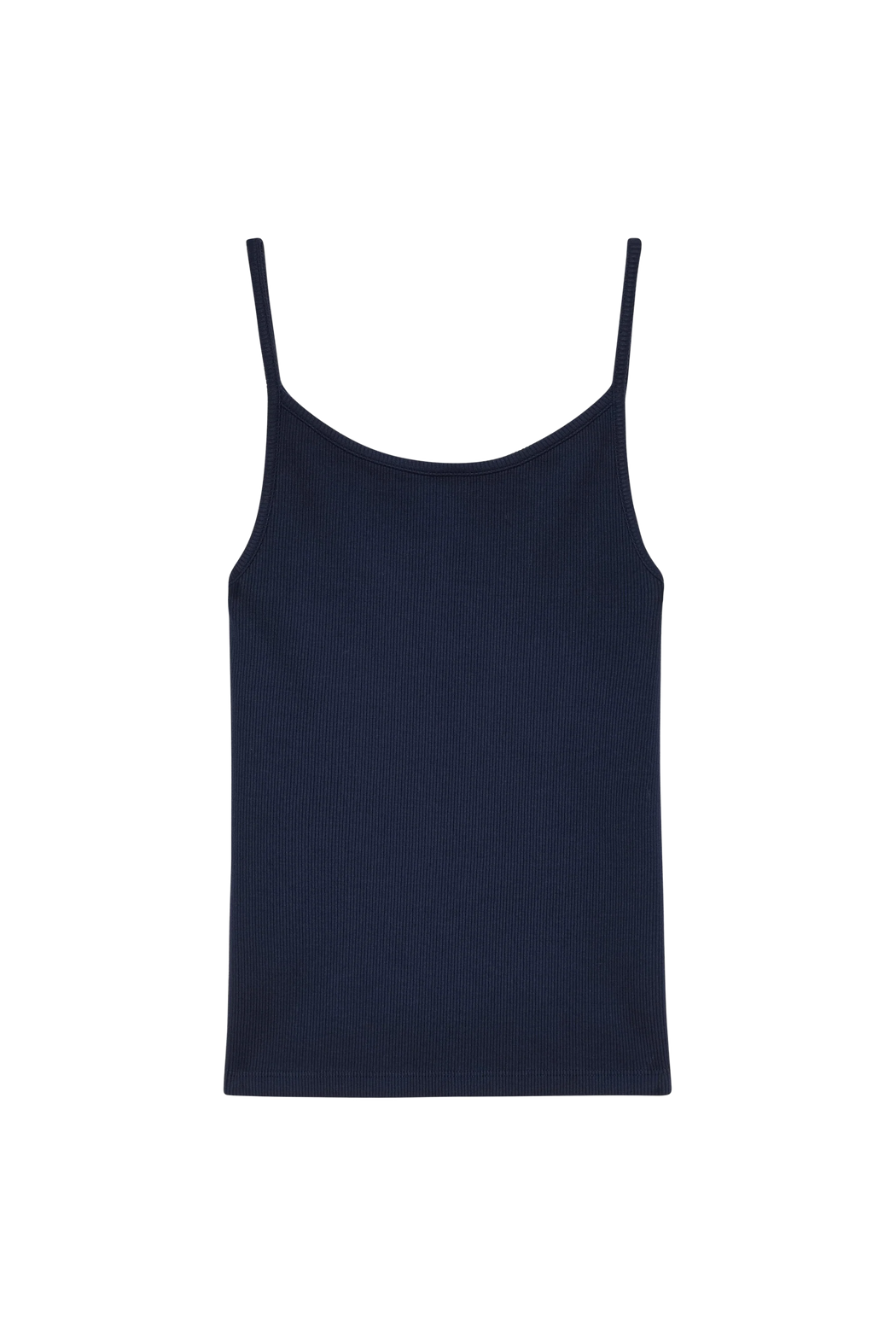 Rib Spaghetti Tank l Navy