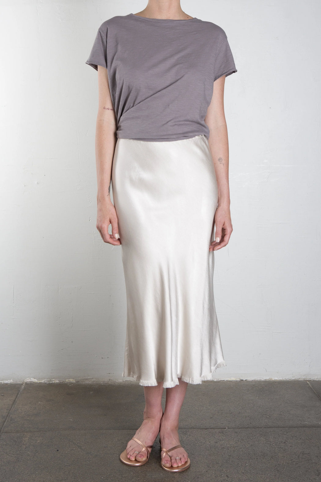 Riley Skirt | Parchment
