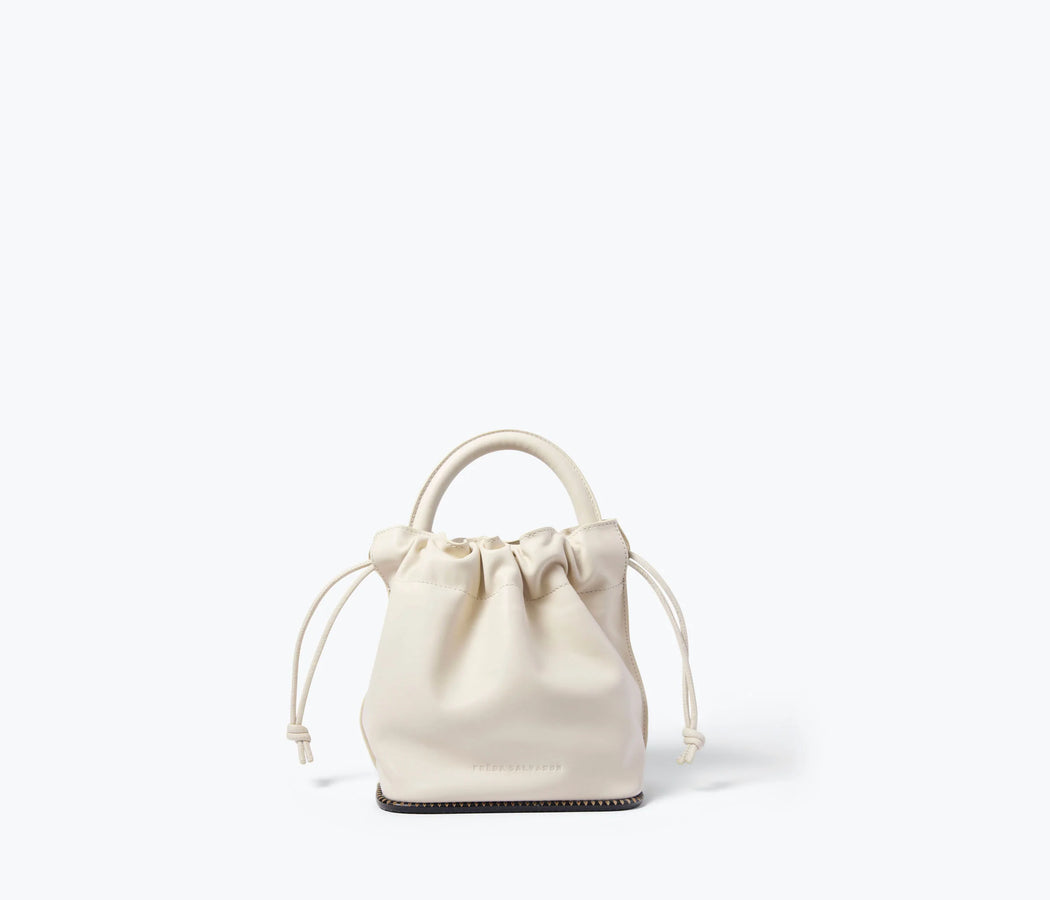 Ruby Bucket Bag | Bone Calf
