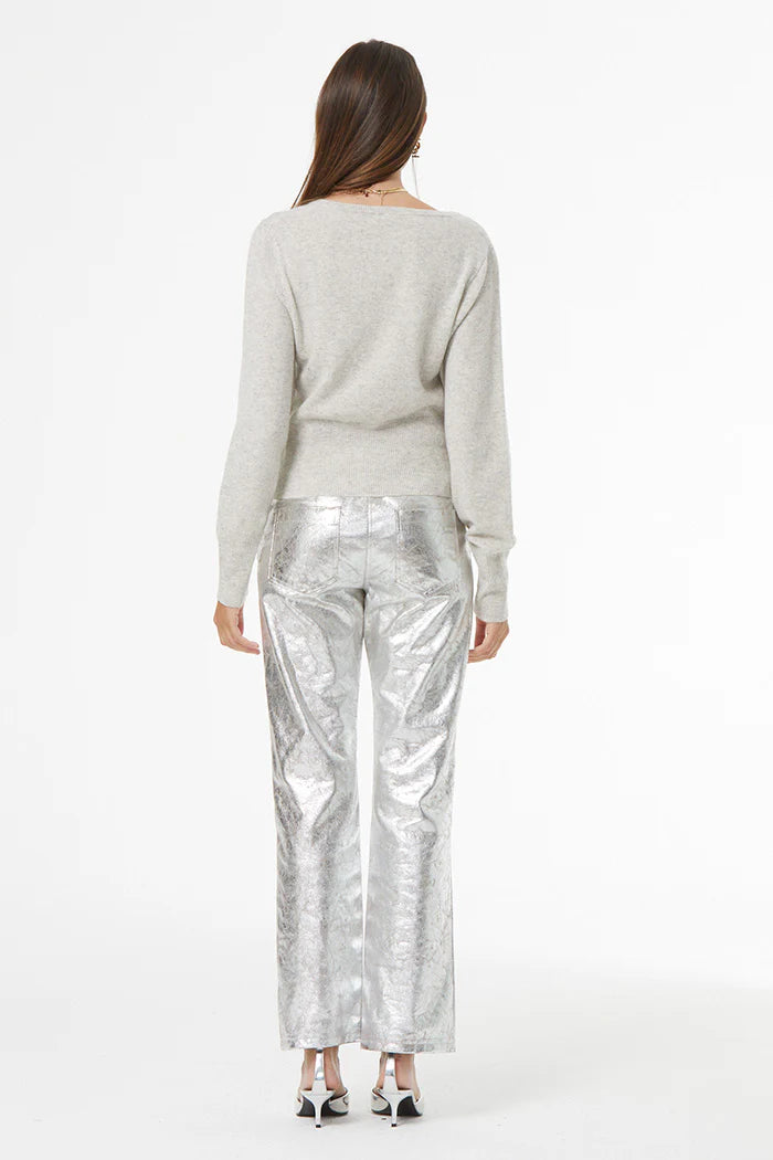 Clancy Pant | Distressed Silver