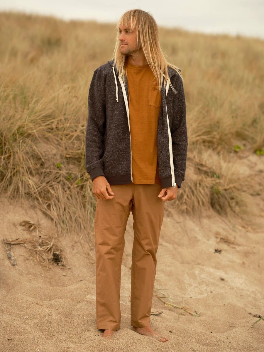 Whale Patch Zip Up | Faded Navy