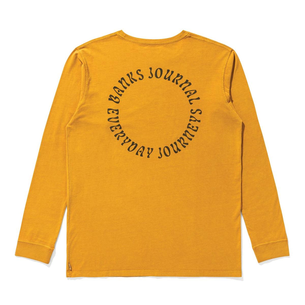 West Coast Longsleeve Tee | Saffron