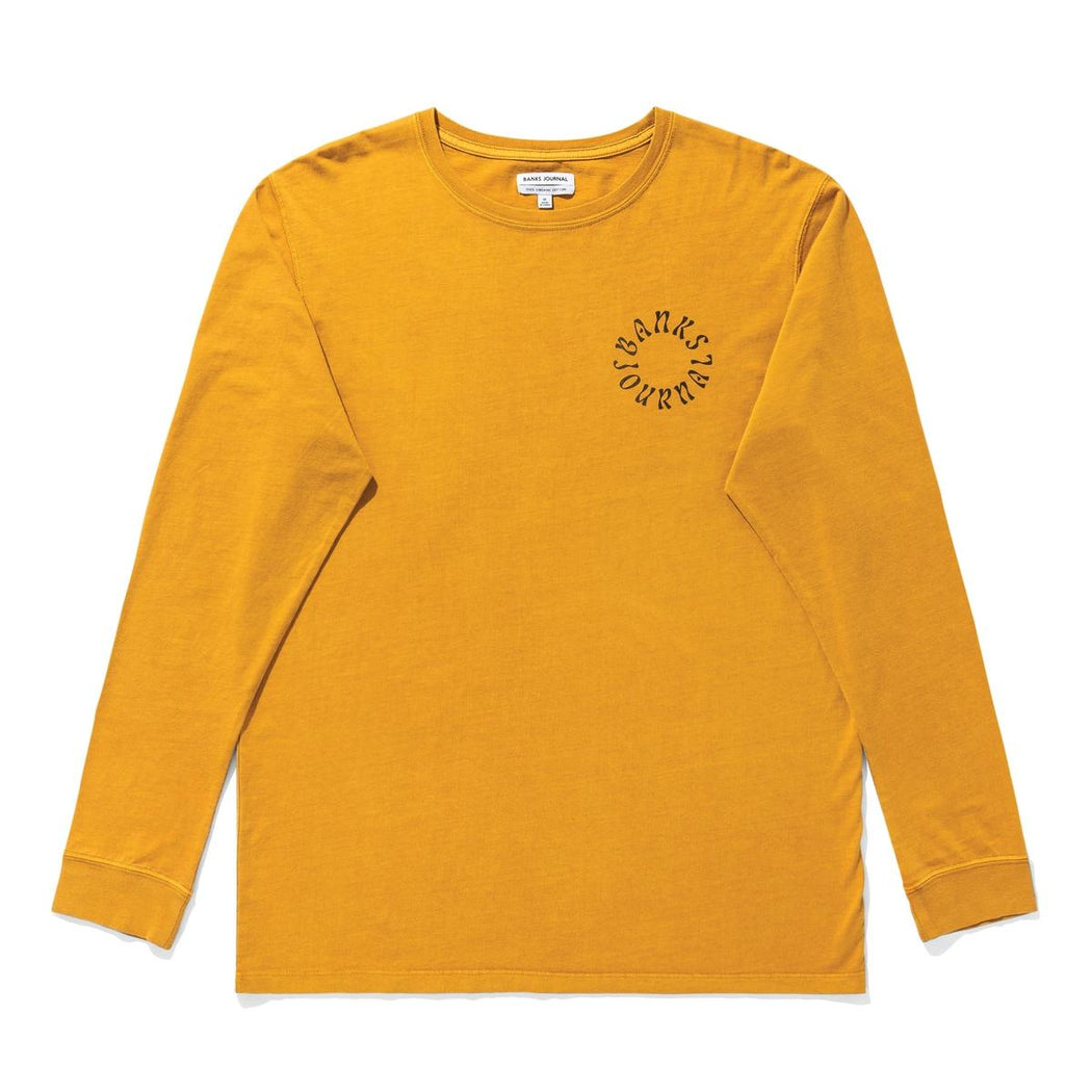 West Coast Longsleeve Tee | Saffron