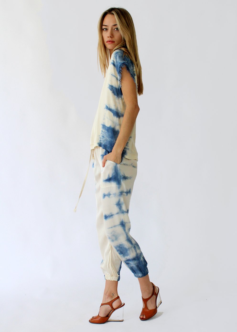 Track Pant | Fishbone Tie Dye