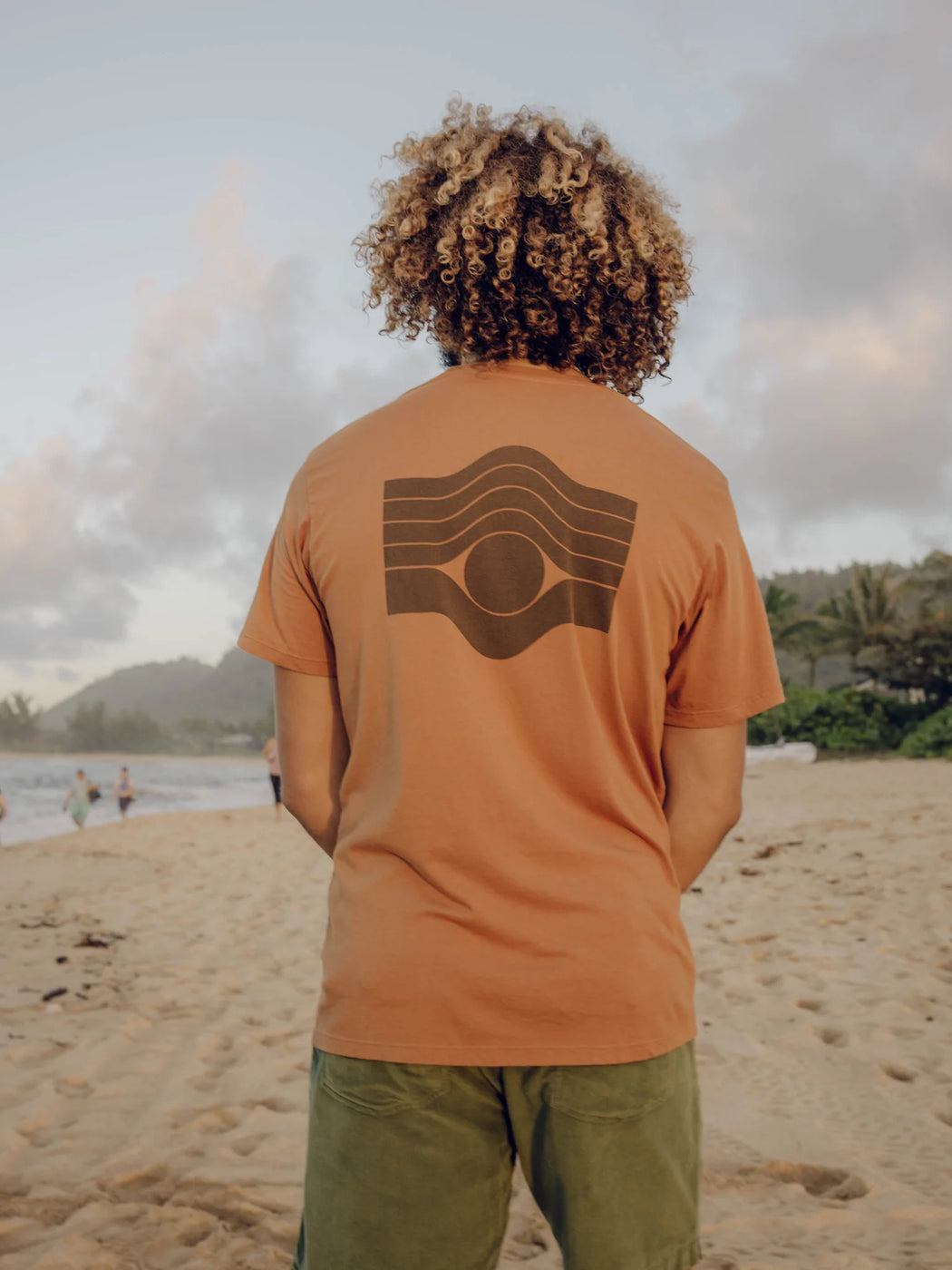 Perception Tee | Orange Earth