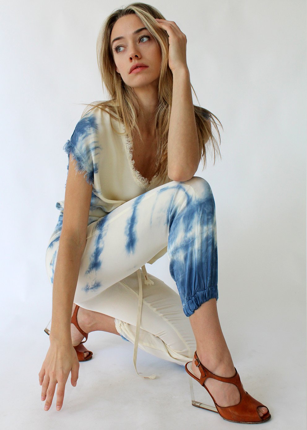 Track Pant | Fishbone Tie Dye