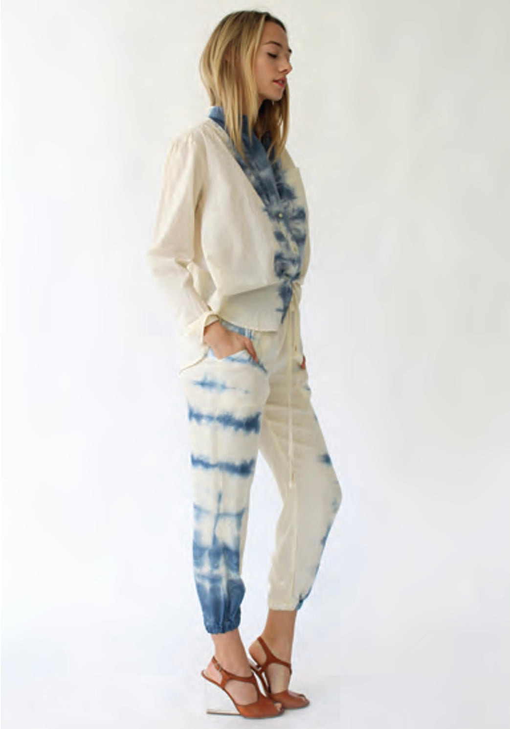 Track Pant | Fishbone Tie Dye