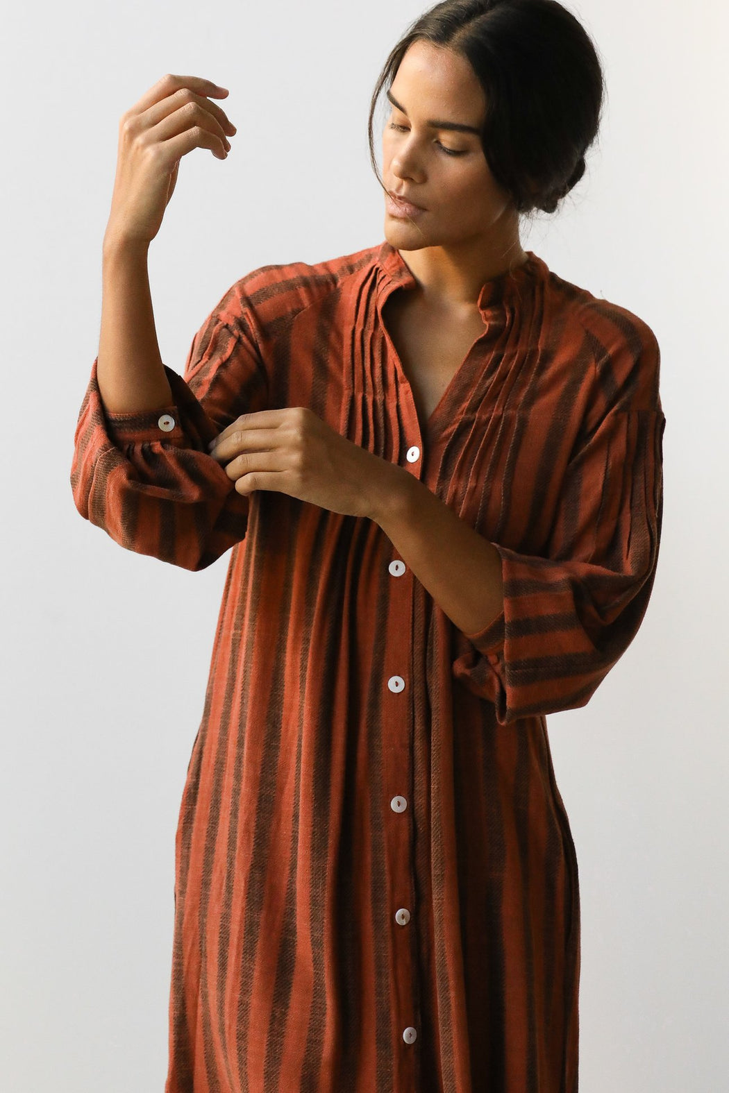 Stripe Midi Dress