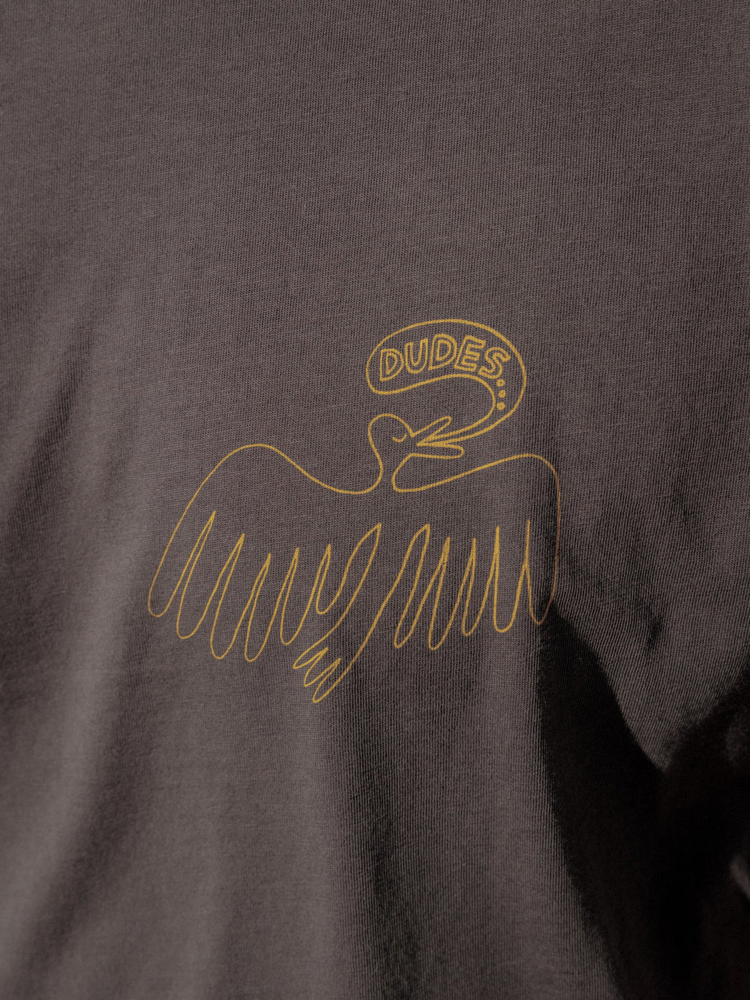 Dude Yes Tee | Black Indigo
