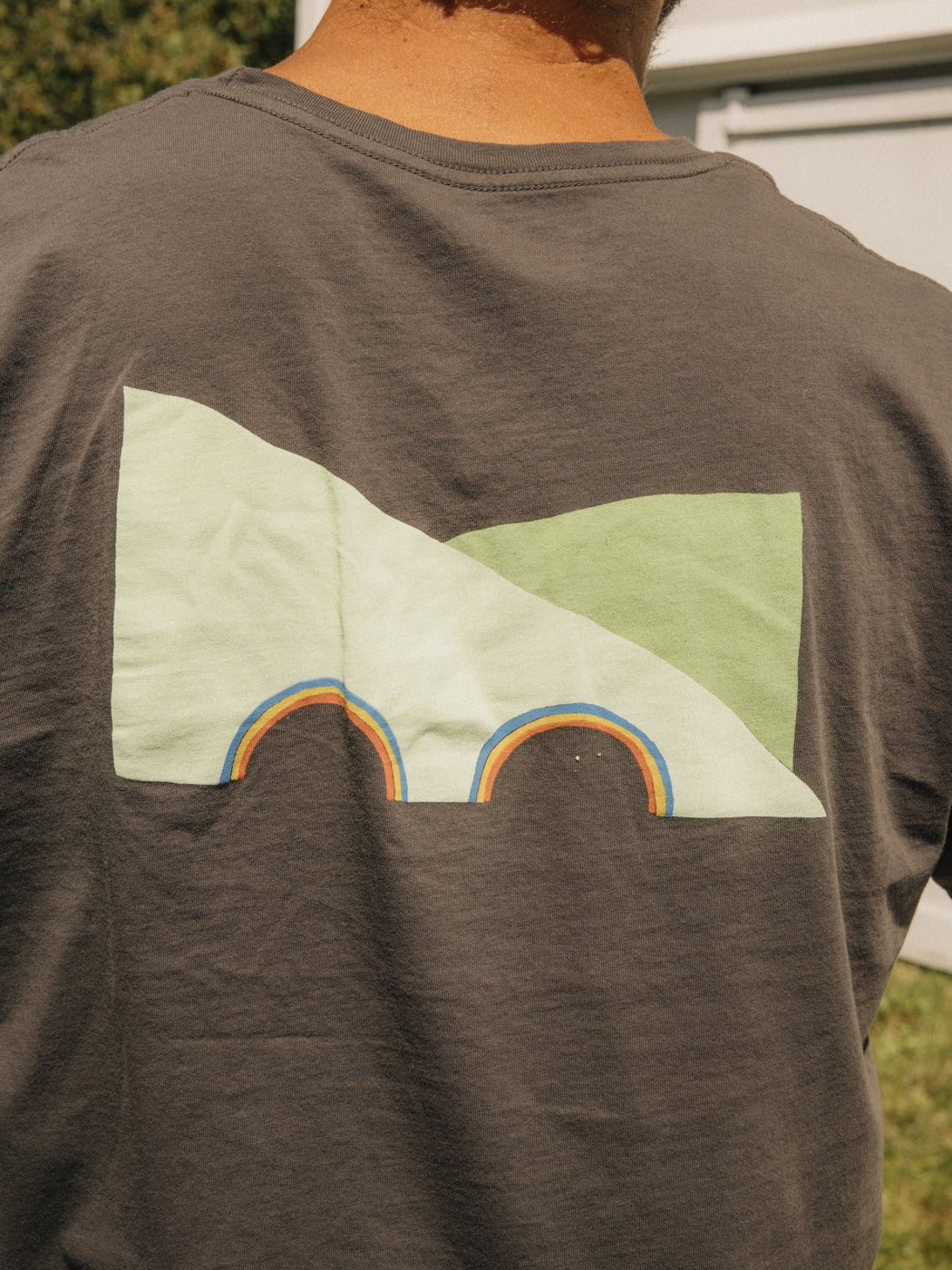 Tunnels Tee | Faded Black
