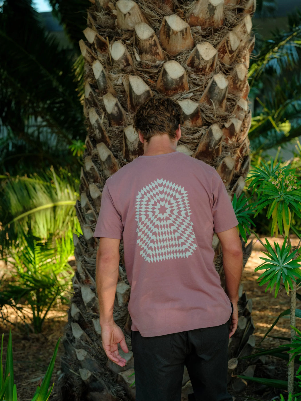 Quilt Tee | Lavender