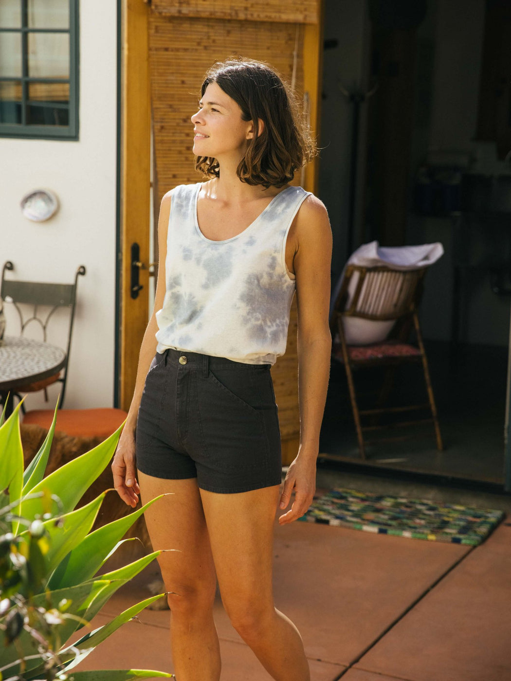 Painter Shorts | Faded Black