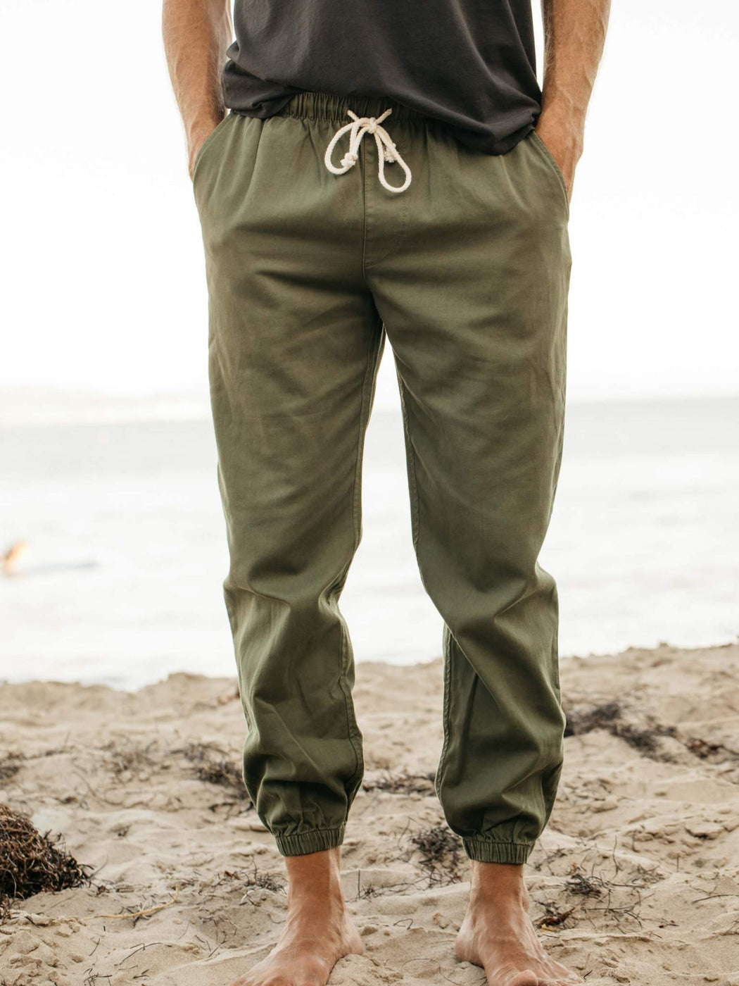 Jeffrey Pant | Faded Mash Green