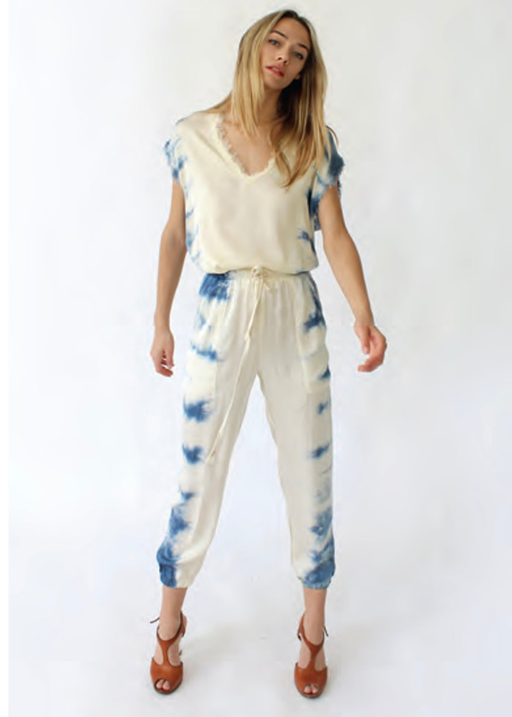 Track Pant | Fishbone Tie Dye