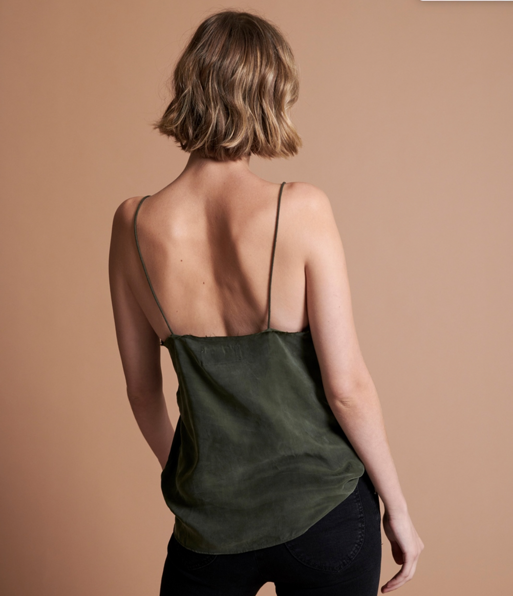 Delirous Cami Top | Khaki