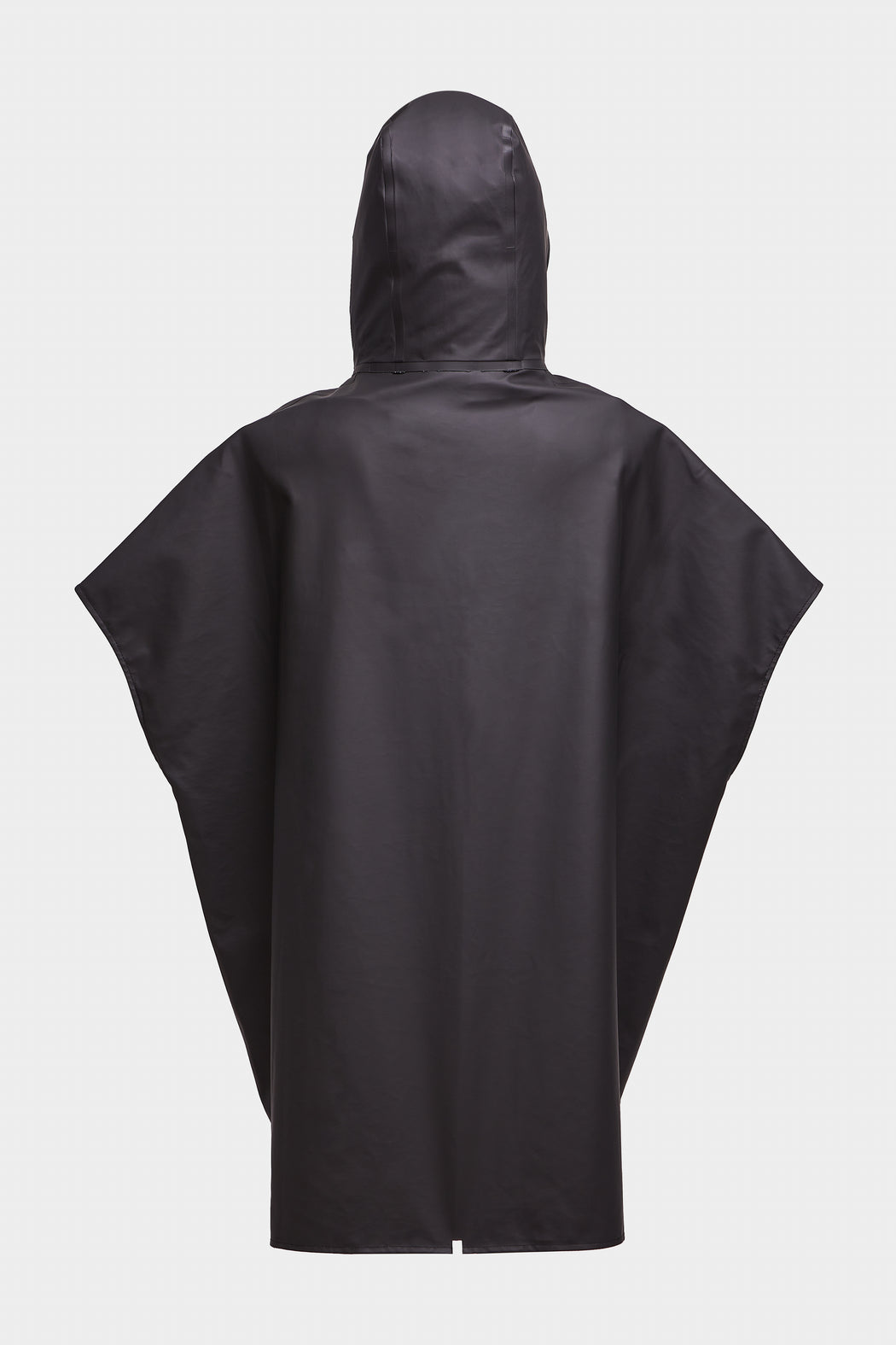 Lomma Zip Poncho | Black