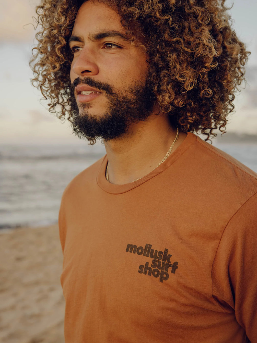 Perception Tee | Orange Earth