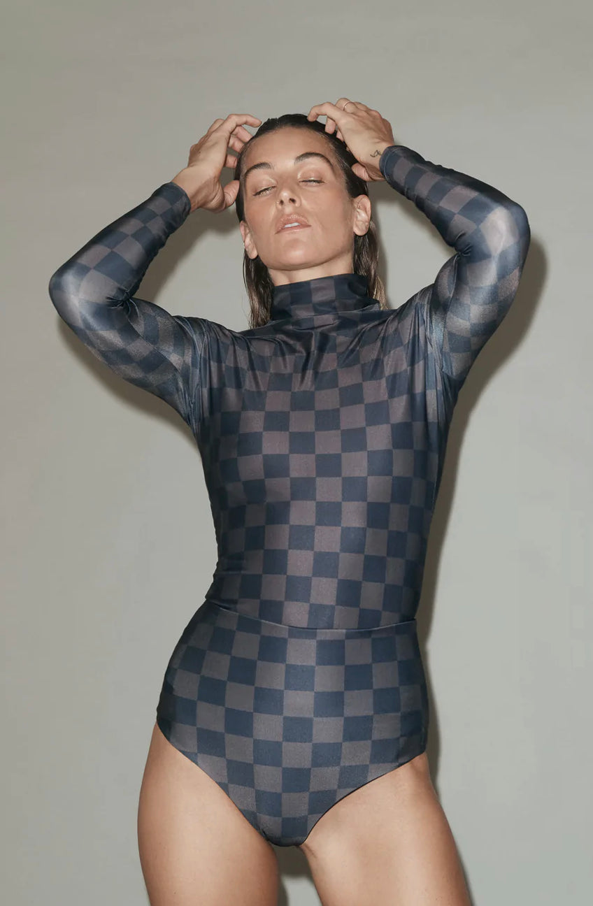 Drifter Bottoms | Charcoal + Oak Checker