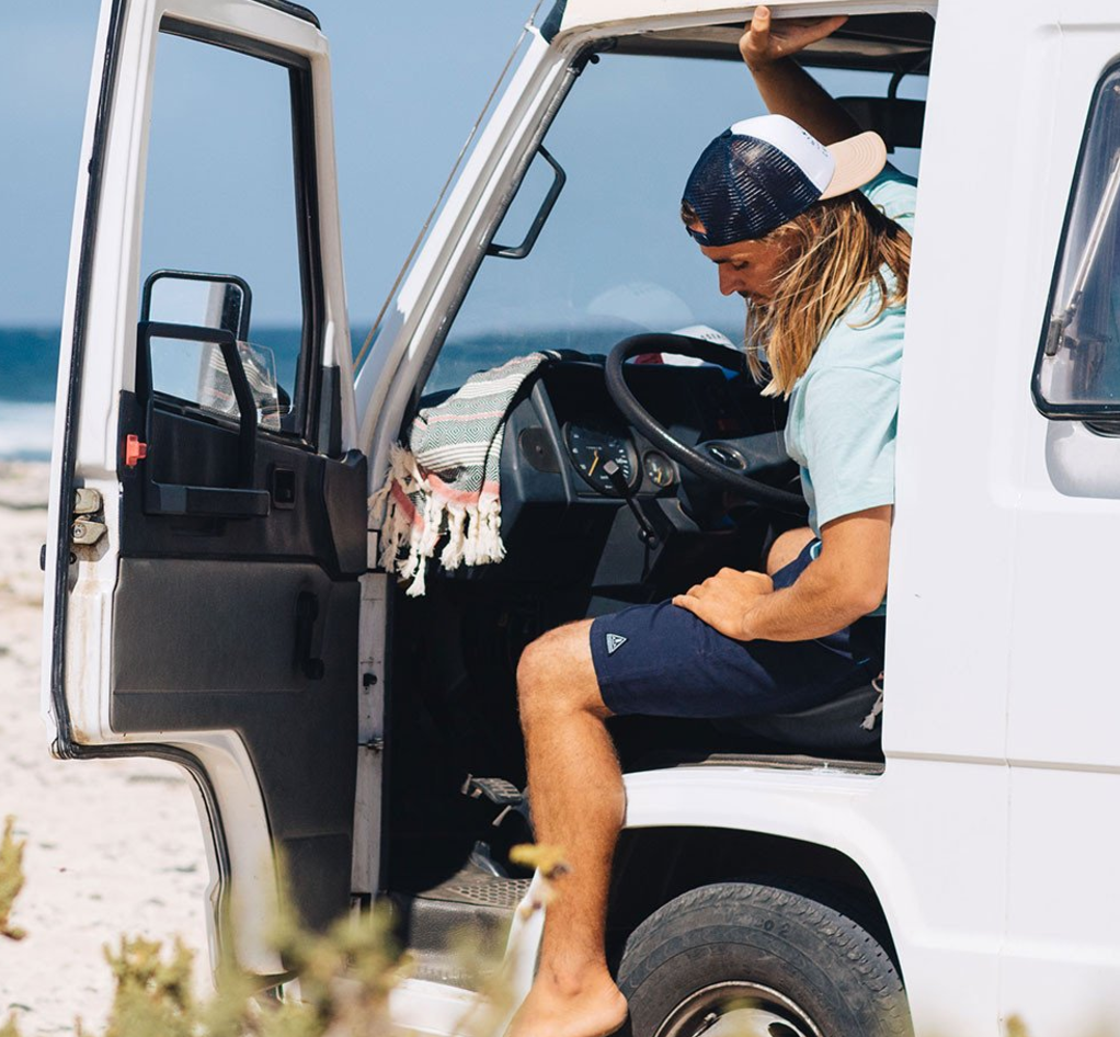 Ridge Navy Shorts