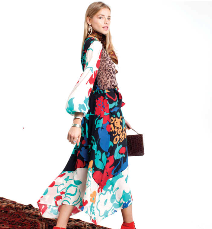 Penelope Dress | Spring Garden