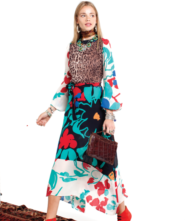 Penelope Dress | Spring Garden