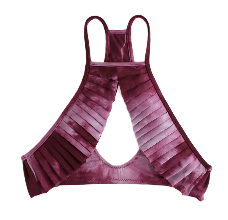 Angel Top | Silver Rose Tie Dye