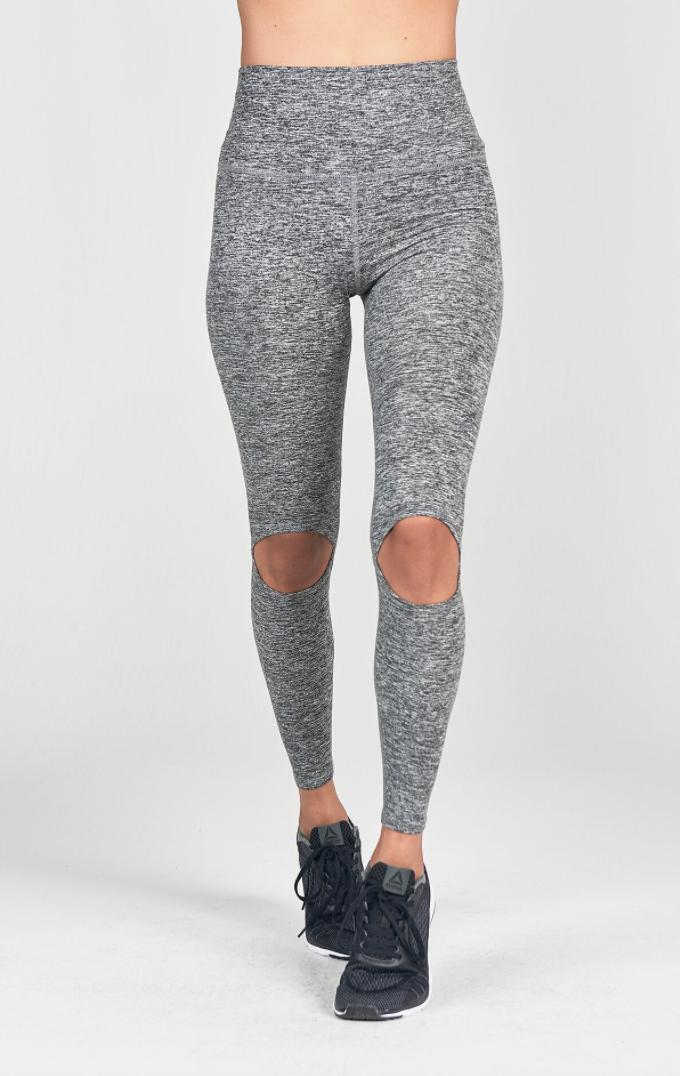 Cut Loose Legging | Marled Grey