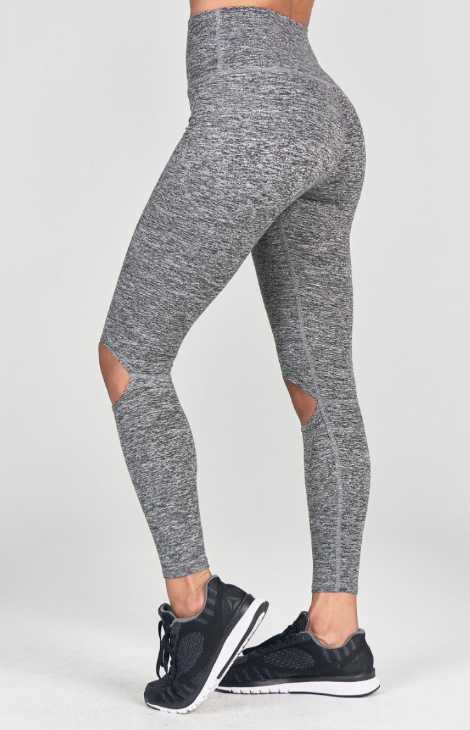 Cut Loose Legging | Marled Grey