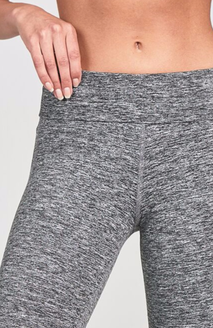 Cut Loose Legging | Marled Grey