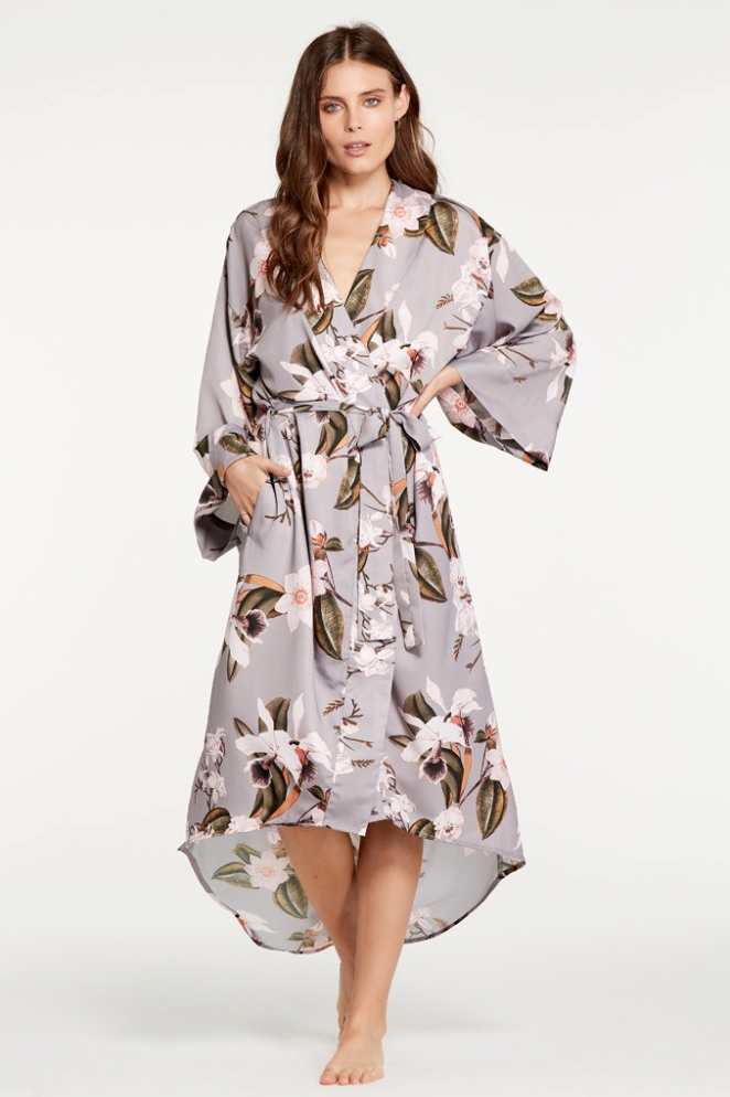 Isabella Robe | Violet Floral