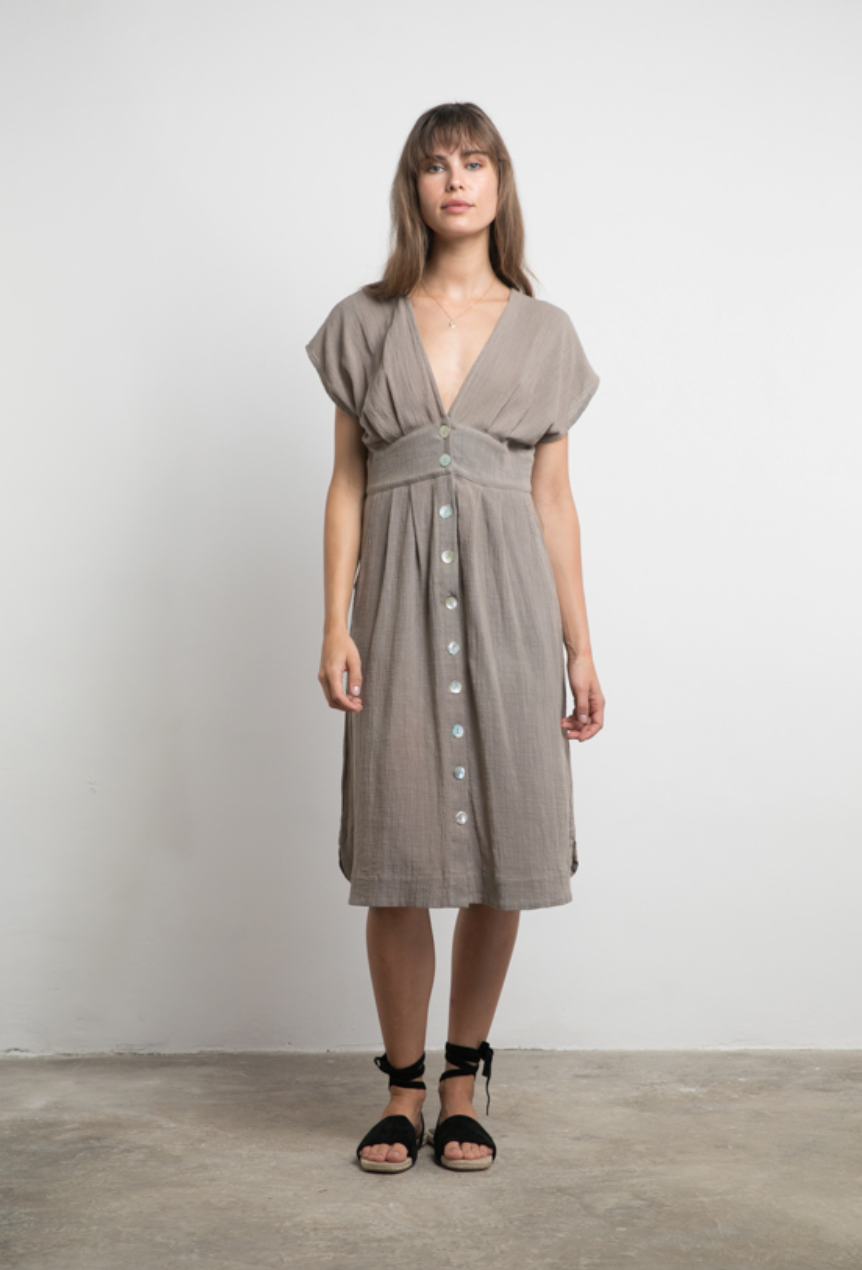Beatrice Dress | Coffee