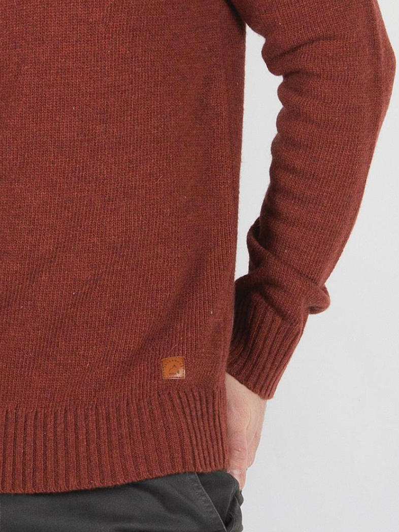 Wagon Knitted Sweater | Orange