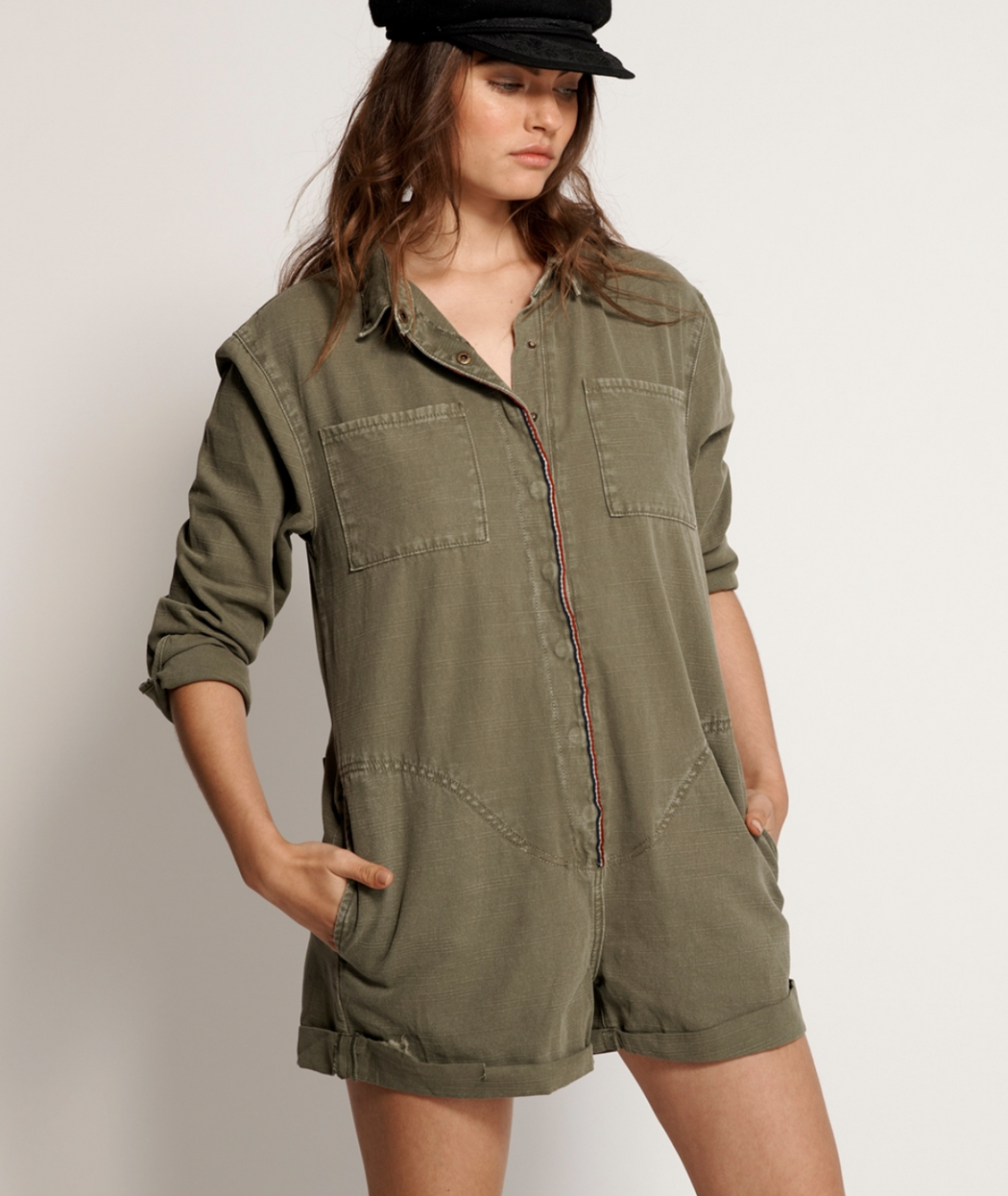 French Prophecy Jumpsuit | Khaki