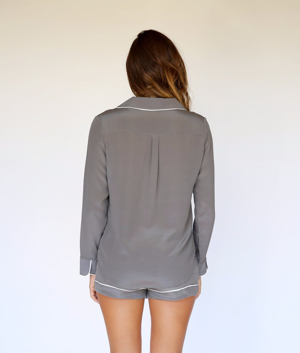 Bardot Blouse | Charcoal