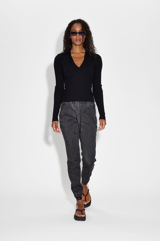 Ibiza Polo Shirt | Jet Black