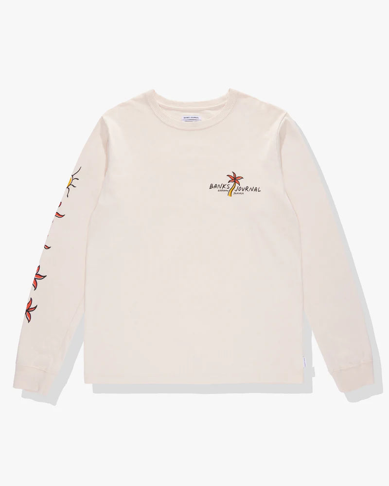 Phase Long Sleeve Tee | Off White