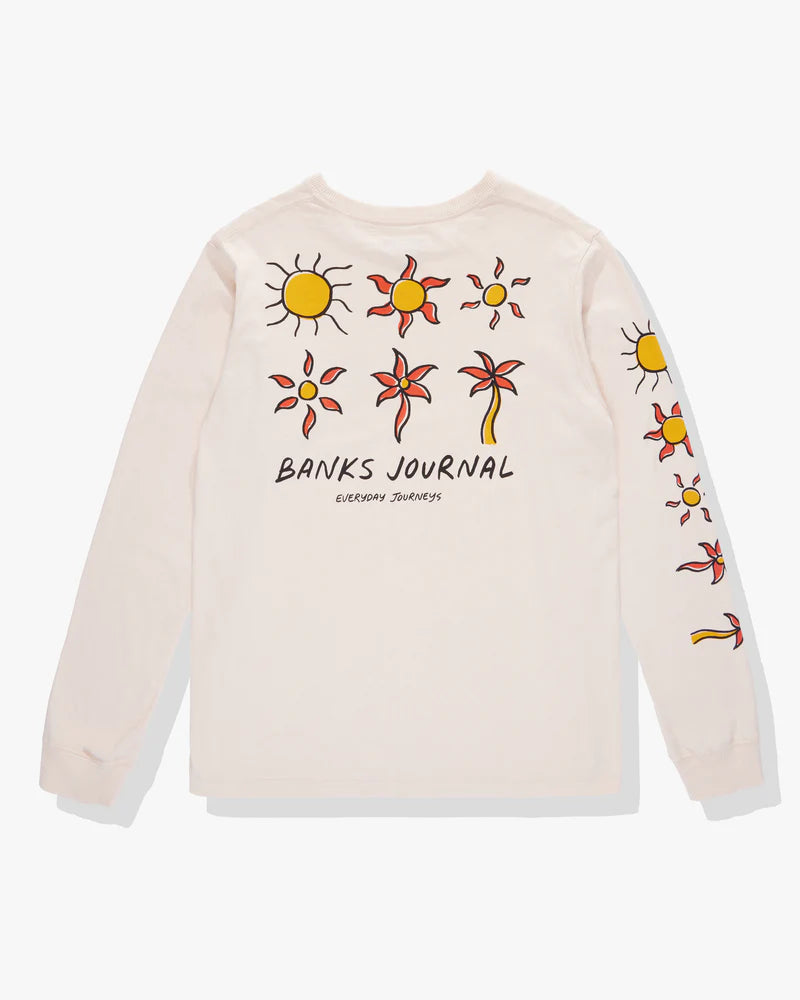 Phase Long Sleeve Tee | Off White