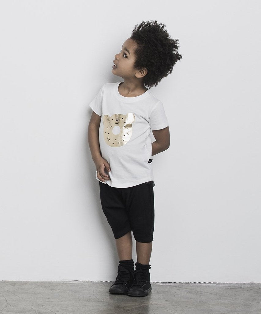 Classic Black Tux Shorts