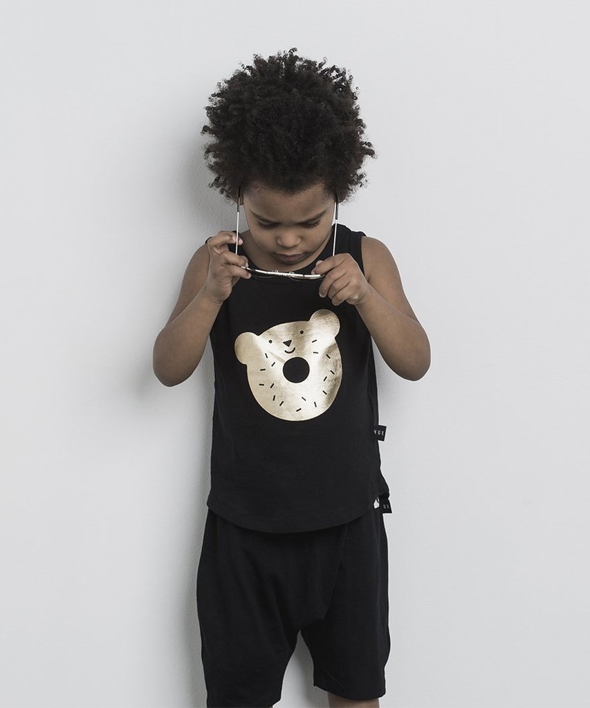 Classic Black Tux Shorts