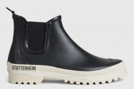 Chelsea Rainwalker Boot | Black/White