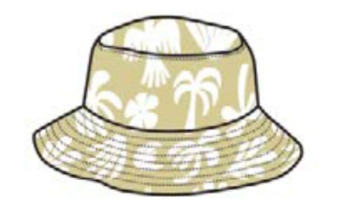 Seaesta Surf x Ty William Khaki Bucket Hat