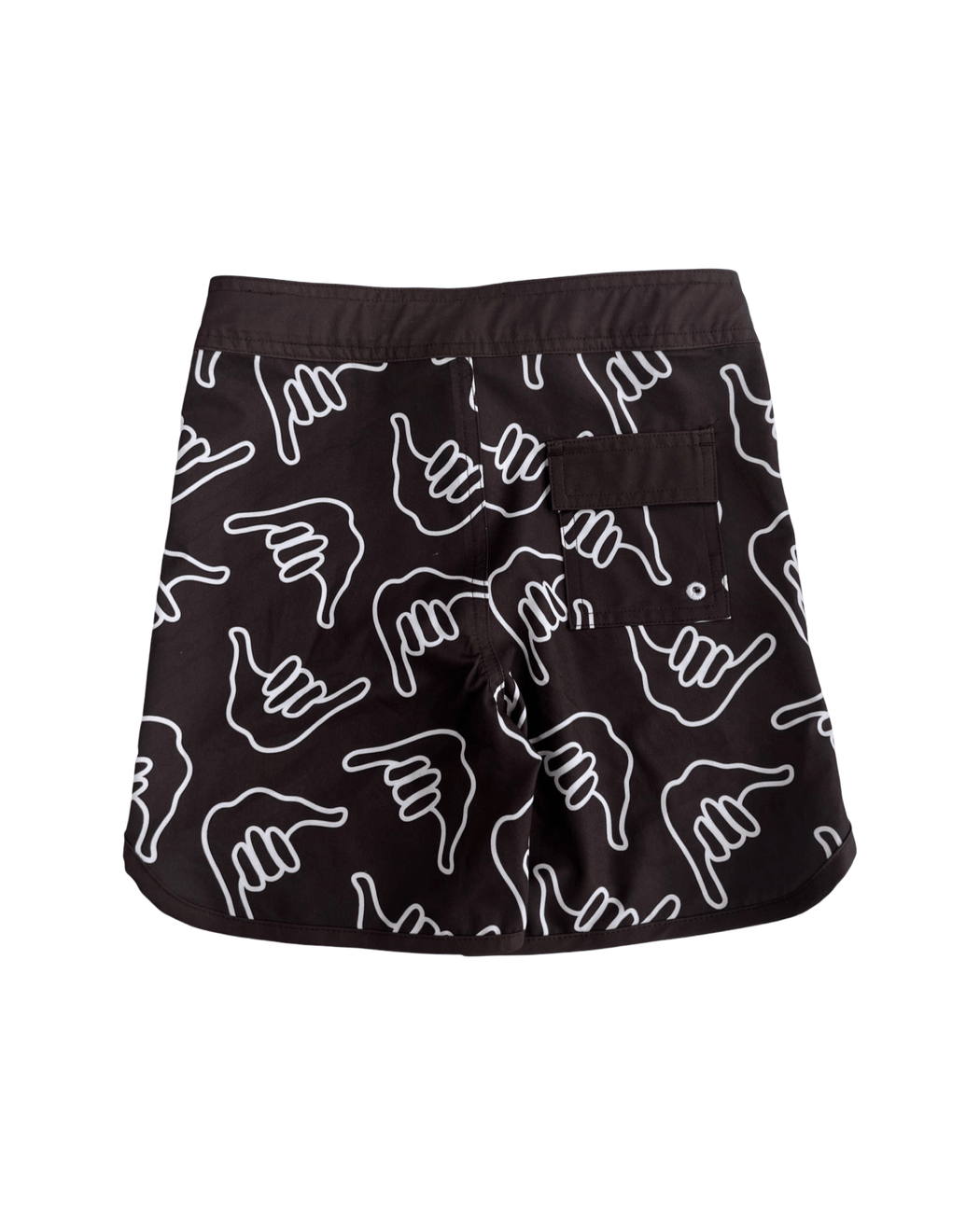 Kid’s Retro Boardshorts | Chocolate Shaka