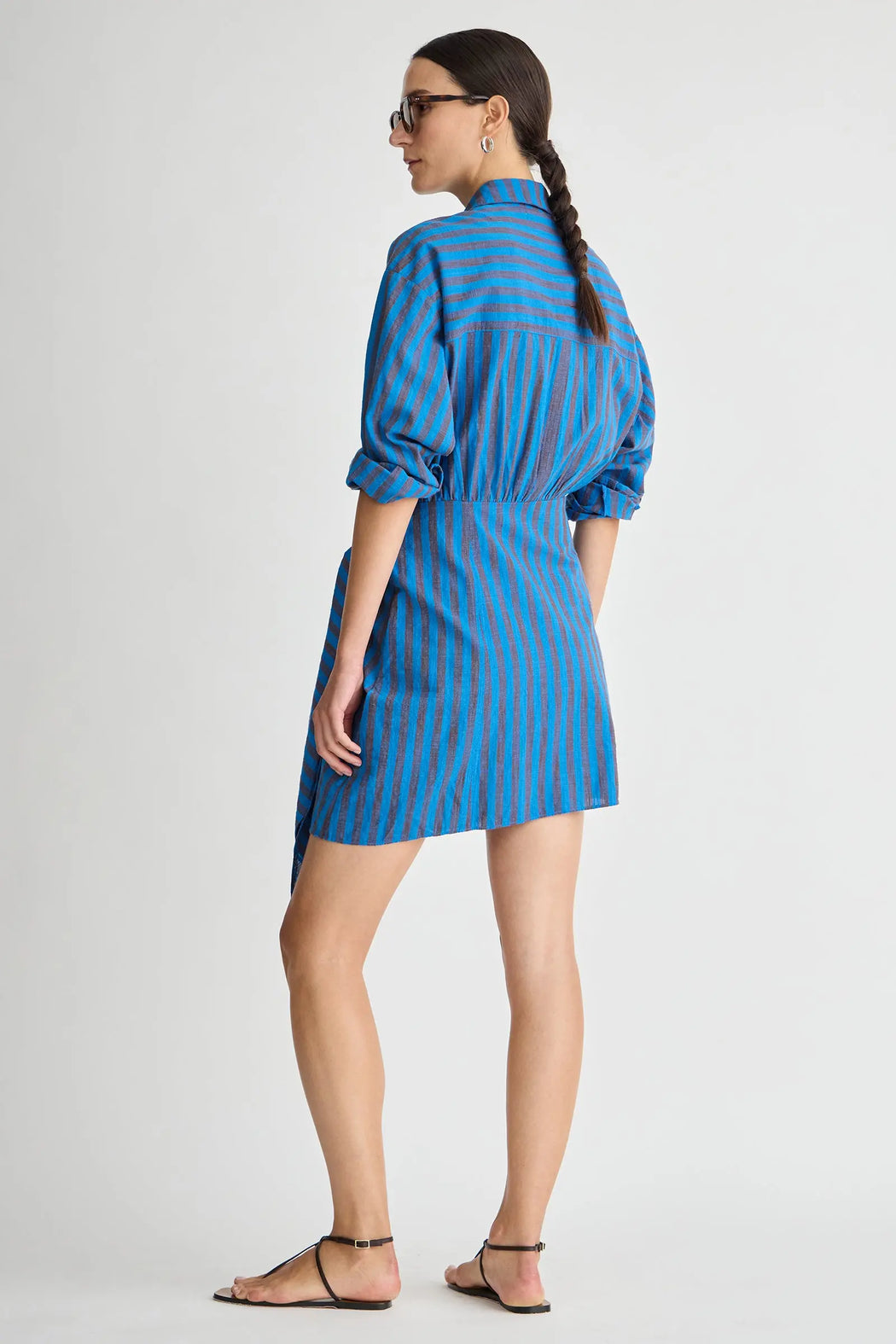 Alessandra Mini | Blue Pond Stripe