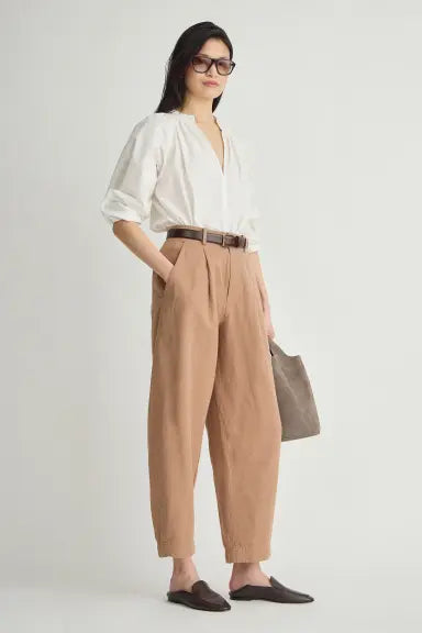 Bari Crop | Deep Khaki