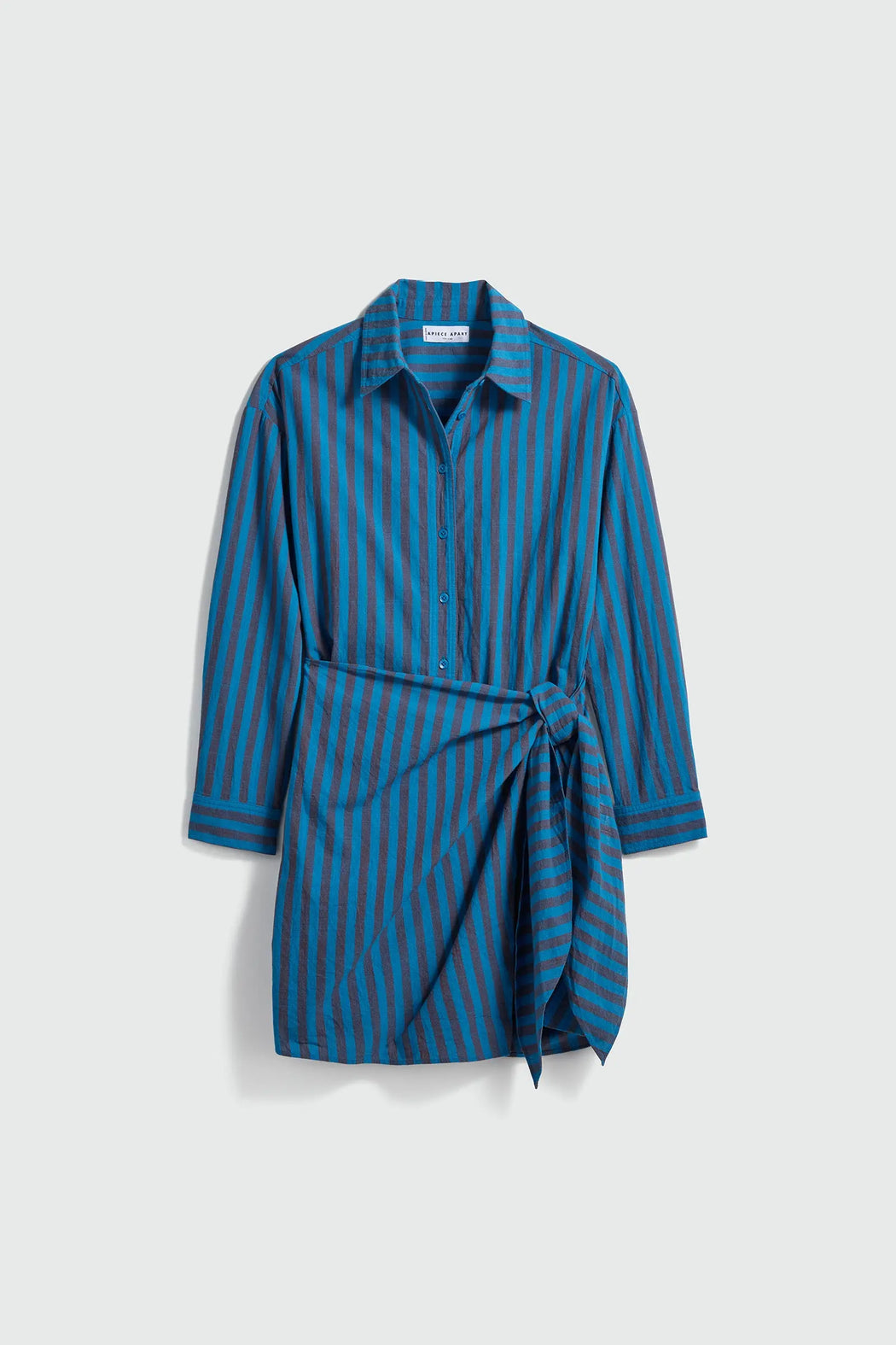 Alessandra Mini | Blue Pond Stripe