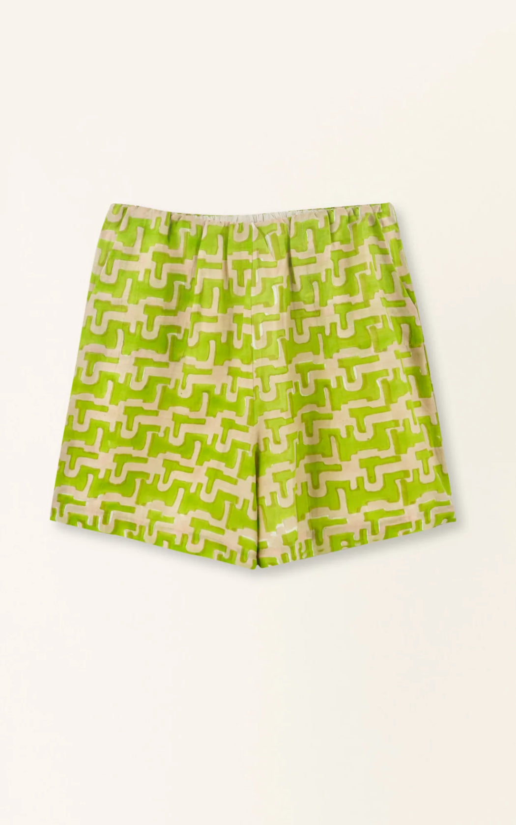Woodstock Shorts | Lime Popova