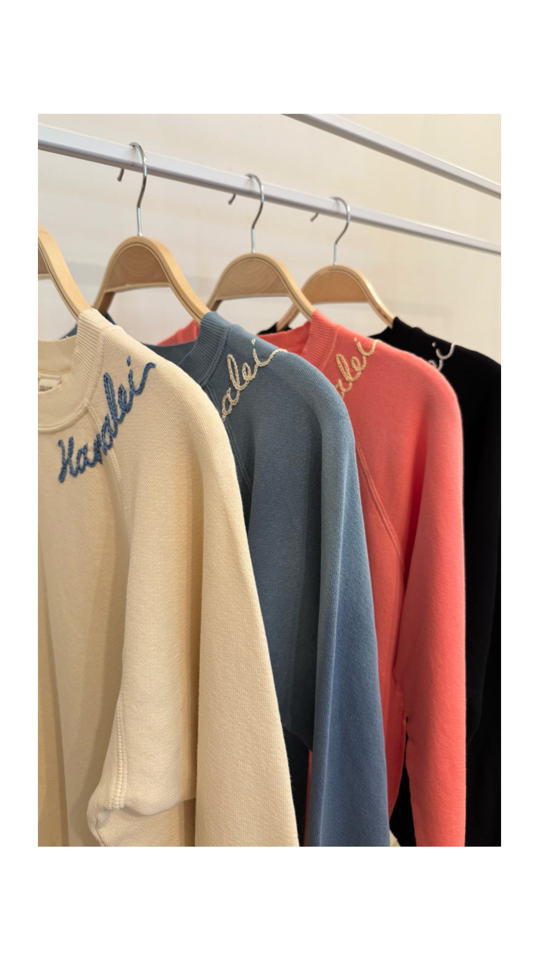 Hanalei Embroidered Sweatshirt