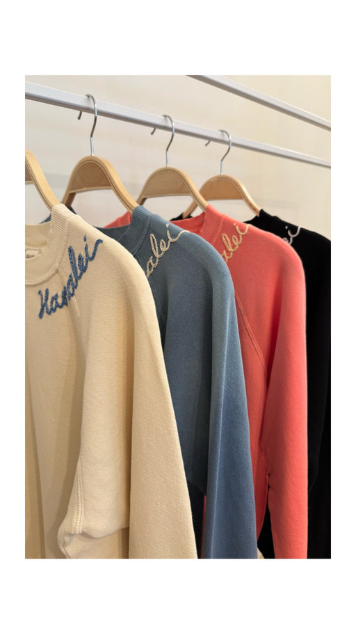 Hanalei Embroidered Sweatshirt