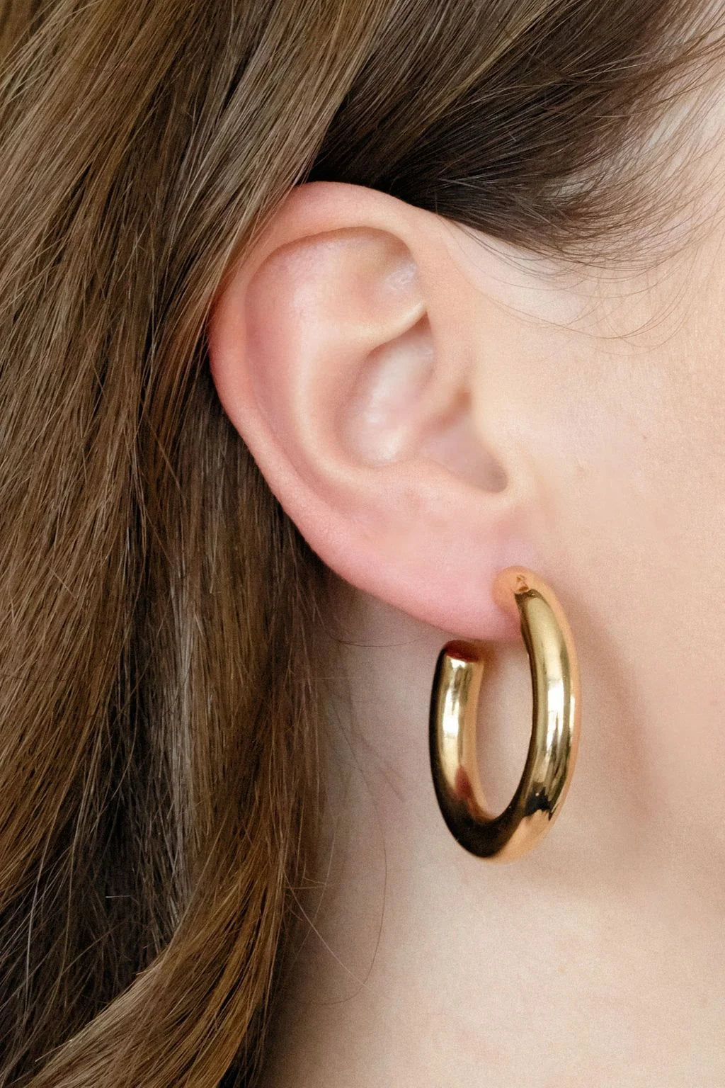 Nebraska Gold Hoops